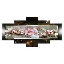 Load image into Gallery viewer, 5-pictures Flower - Full Drill Diamond Painting - 95x45cm