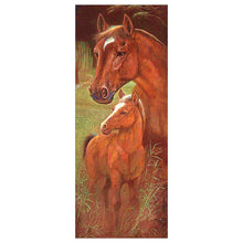 Load image into Gallery viewer, Horse - Full Drill Diamond Painting - 25x55cm