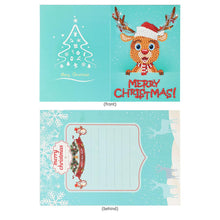 Load image into Gallery viewer, 8pcs/Set-Christmas-Diamond Greeting Cards