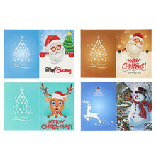 Load image into Gallery viewer, 8pcs/Set-Christmas-Diamond Greeting Cards