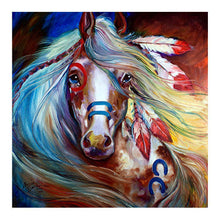 Load image into Gallery viewer, Tired Horse - Full Drill Diamond Painting