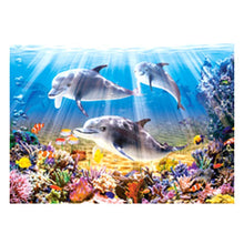 Load image into Gallery viewer, Sea Dolphin - Full Drill Diamond Painting