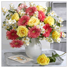 Load image into Gallery viewer, Flower - Full Drill Diamond Painting