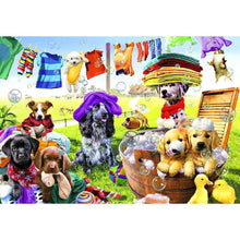 Load image into Gallery viewer, Playing Pets Dog - Full Drill Diamond Painting