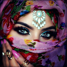 Load image into Gallery viewer, Masked Beauty - Full Drill Diamond Painting