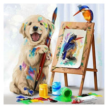 Load image into Gallery viewer, Cute Dog - Full Drill Diamond Painting