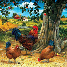 Load image into Gallery viewer, Village Fowl - Full Drill Diamond Painting