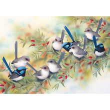 Load image into Gallery viewer, Blur Wrens - Full Drill Diamond Painting