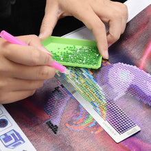 Load image into Gallery viewer, 400 Holes Stainless Steel Diamond Painting Paste Sticker Dot Rhinestone Point Ruler