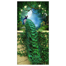 Load image into Gallery viewer, Peacock - Full Drill Diamond Painting - 50x95cm