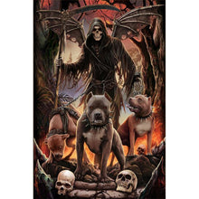 Load image into Gallery viewer, Halloween Animals - Full Drill Diamond Painting