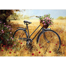 Load image into Gallery viewer, Retro Bicycle - Full Drill Diamond Painting