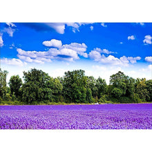 Load image into Gallery viewer, Purple Flowers - Full Drill Diamond Painting