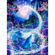 Load image into Gallery viewer, Dolphin - Full Drill Diamond Painting