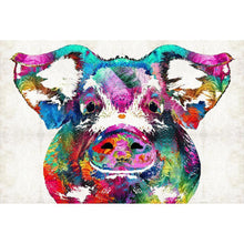 Load image into Gallery viewer, Colorful Pig - Full Drill Diamond Painting