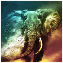 Load image into Gallery viewer, Elephant - Full Drill Diamond Painting