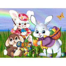 Load image into Gallery viewer, Rabbits - Full Drill Diamond Painting