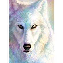 Load image into Gallery viewer, White Wolf - Full Drill Diamond Painting