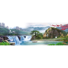 Load image into Gallery viewer, Spring Landscape - Full Drill Diamond Painting - 80x30cm