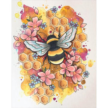 Load image into Gallery viewer, Bee - Full Drill Diamond Painting