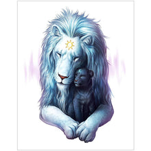 Load image into Gallery viewer, Lion Love - Full Drill Diamond Painting