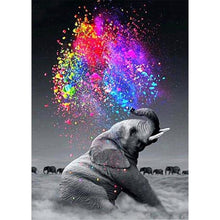 Load image into Gallery viewer, Elephant - Full Drill Diamond Painting