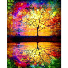 Load image into Gallery viewer, Abstract Tree - Full Drill Diamond Painting