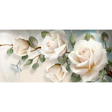 Load image into Gallery viewer, Flower - Full Drill Diamond Painting - 90x45cm