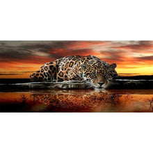 Load image into Gallery viewer, Tiger - Full Drill Diamond Painting - 90x45cm