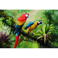 Load image into Gallery viewer, 2 Magpies - Full Drill Diamond Painting