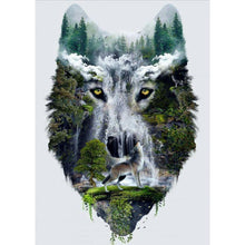 Load image into Gallery viewer, Abstract Wolf - Full Drill Diamond Painting