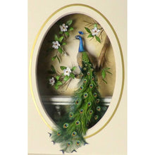 Load image into Gallery viewer, Peacock - Full Drill Diamond Painting - 60x40cm