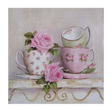 Load image into Gallery viewer, Pink Cups - Full Drill Diamond Painting