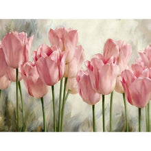 Load image into Gallery viewer, Pink Flower - Full Drill Diamond Painting