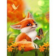 Load image into Gallery viewer, Fox - Full Drill Diamond Painting