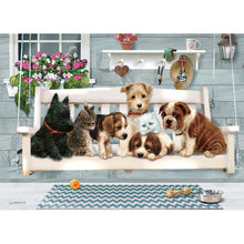 Load image into Gallery viewer, Dogs & Cat - Full Drill Diamond Painting