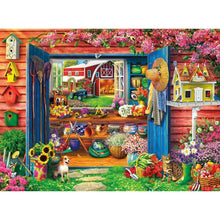 Load image into Gallery viewer, Flower View - Full Drill Diamond Painting