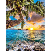 Load image into Gallery viewer, Seaside Tree - Full Drill Diamond Painting