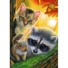 Load image into Gallery viewer, Cat - Full Drill Diamond Painting
