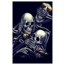 Load image into Gallery viewer, Skull - Full Drill Diamond Painting