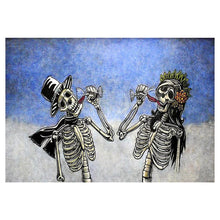 Load image into Gallery viewer, Drinking Skull - Full Drill Diamond Painting