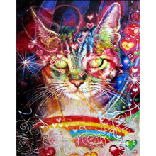 Load image into Gallery viewer, Novelty Cat - Full Drill Diamond Painting