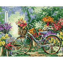 Load image into Gallery viewer, Bicycle - Full Drill Diamond Painting - 45x35cm
