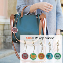 Load image into Gallery viewer, 5pcs Animal DIY Keychain