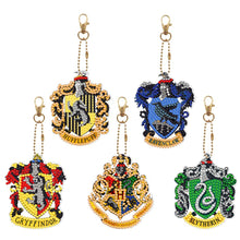 Load image into Gallery viewer, 5pcs Diamond Painting DIY Harry Keychains