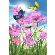 Load image into Gallery viewer, Flowers - Full Drill Diamond Painting