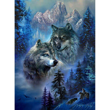 Load image into Gallery viewer, Wolves - Full Drill Diamond Painting