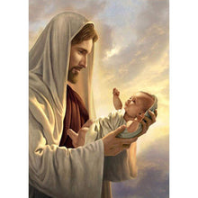 Load image into Gallery viewer, Mom Kids - Full Drill Diamond Painting