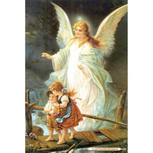 Load image into Gallery viewer, Mom and kids - Full Drill Diamond Painting