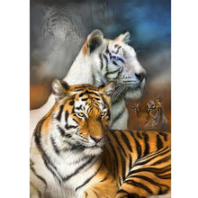 Load image into Gallery viewer, Tigers - Full Drill Diamond Painting